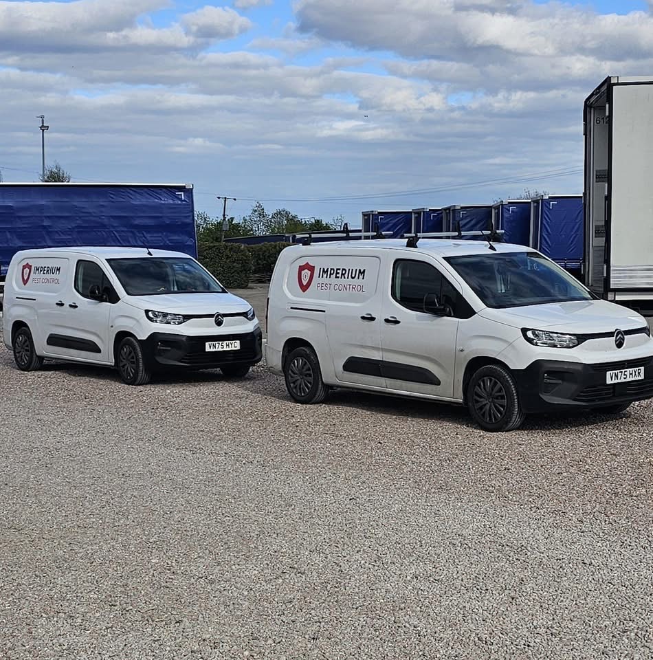 Imperium Pest Control vans providing Professional Pest Control Services across Kent & East Sussex