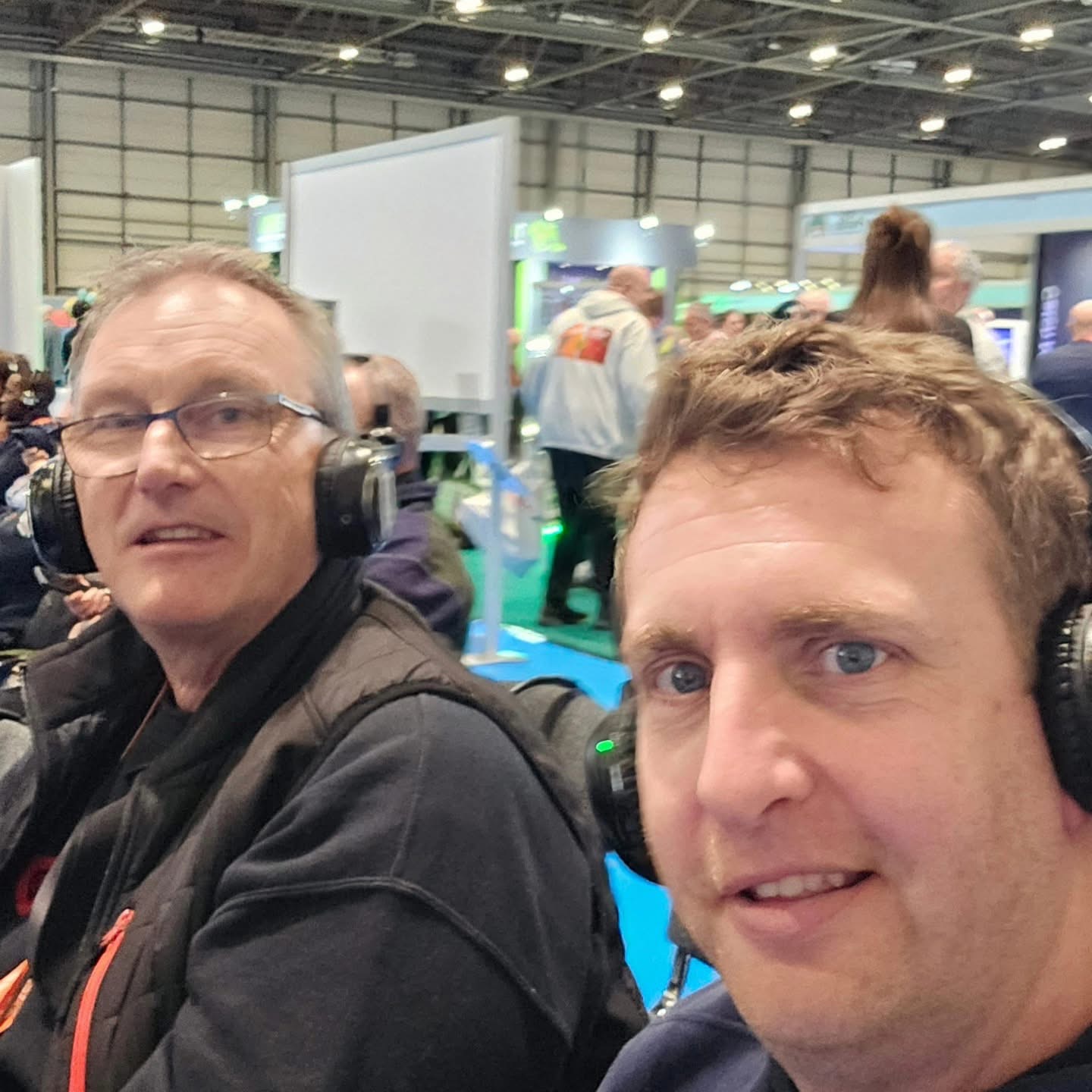 About Imperium Pest Control: two team members at an industry exhibition