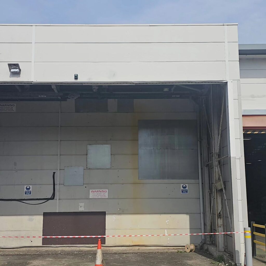 Commercial Bird Proofing at Warehouse Loading Bay