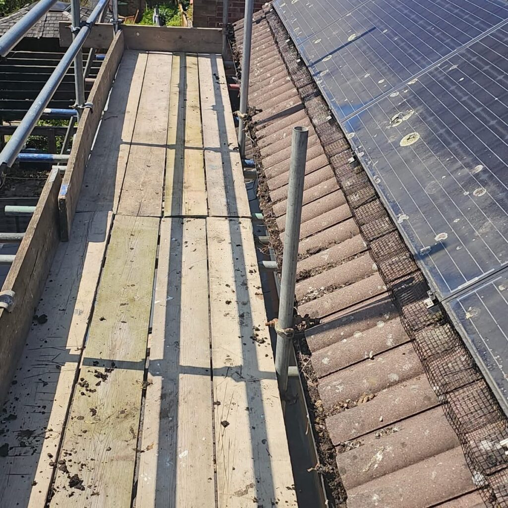 Solar Panel Bird Proofing Installation in Ashford, Kent
